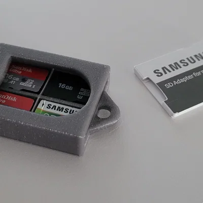 Chìa khóa đựng thẻ nhớ micro SD và bộ chuyển đổi