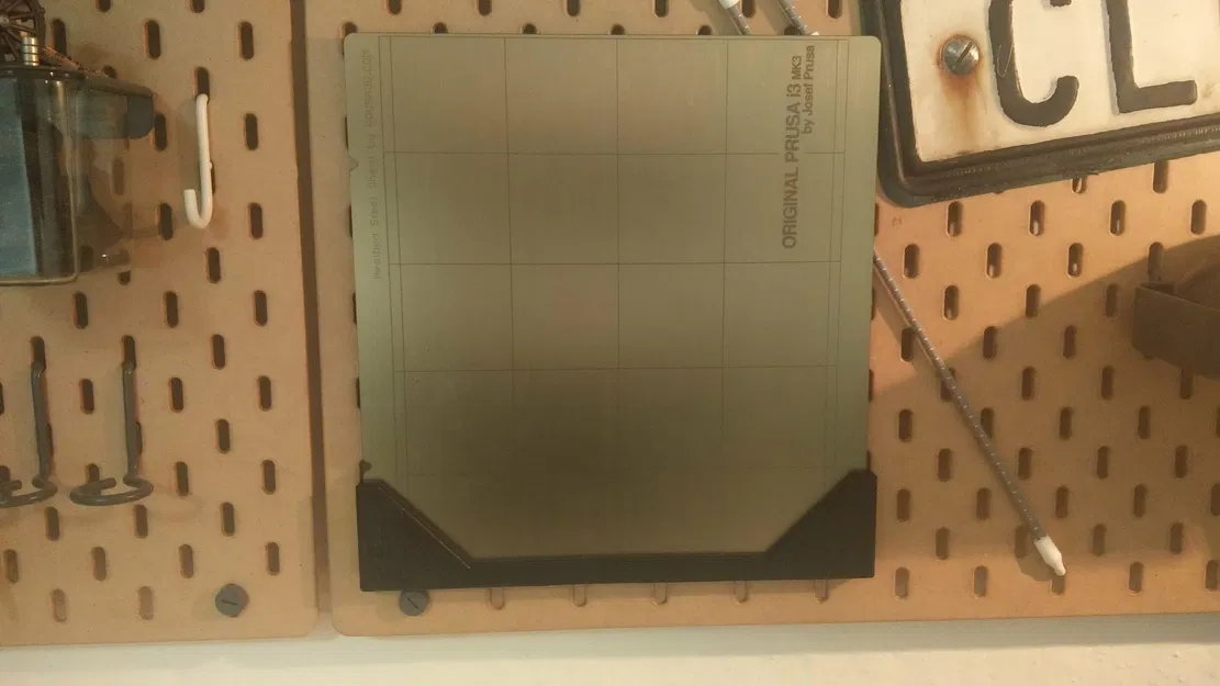 Giá đỡ tấm thép IKEA SKADIS cho MK4S / Mk3S / Core One - Image 1