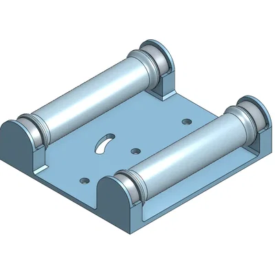 Giá đỡ cuộn filament gắn trên máy in Ender 3