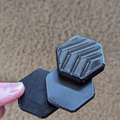 Đoạn giữa cho thanh trượt từ tính fidget