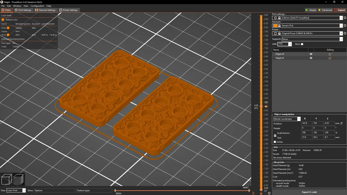 Đồ chơi xoay từ tính độc đáo với nam châm 2x8 - Image 3
