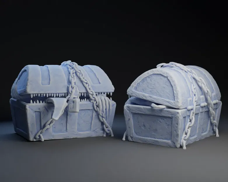 Hòm kho báu quỷ dữ với thiết kế ma quái - Image 1