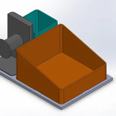 Bộ tổ chức bàn làm việc in 3D dễ lắp ráp và tùy chỉnh