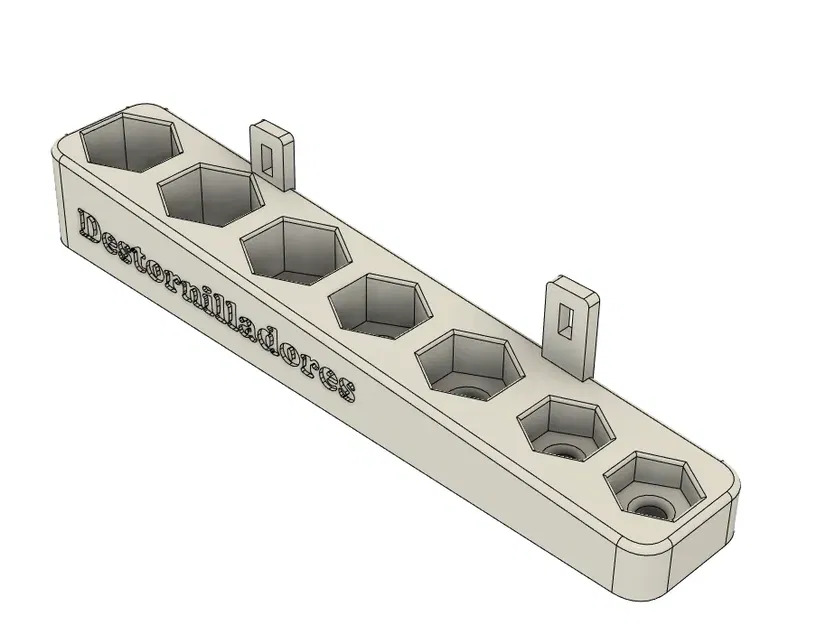 Giá đỡ cho dụng cụ điện của thợ điện trên kệ IKEA Skadis - Image 1