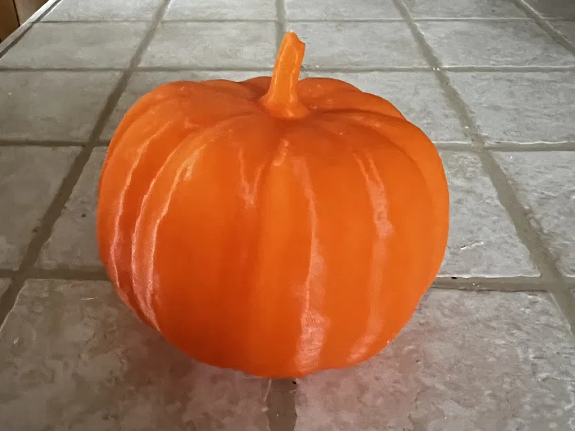 Quả bí ngô thật quét 3D bằng máy RevoPoint - Image 13