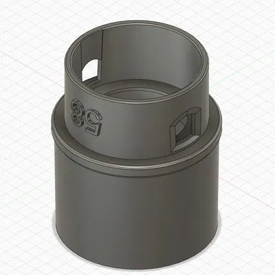 Bộ chuyển đổi cổng bụi BOSCH RA1171 58 mm với kết nối ống ...