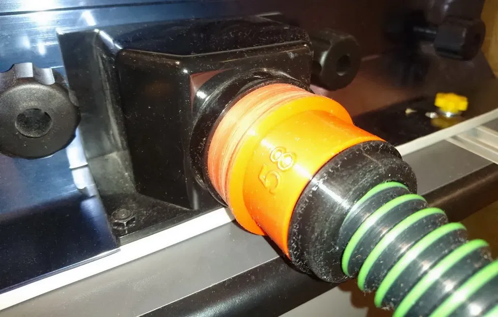 Bộ chuyển đổi cổng bụi BOSCH RA1171 58 mm với kết nối ống ... - Image 5