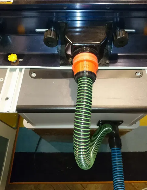 Bộ chuyển đổi cổng bụi BOSCH RA1171 58 mm với kết nối ống ... - Image 7