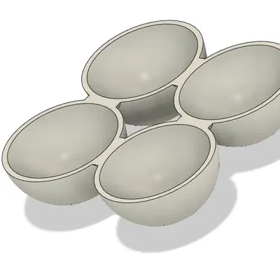 Giá đỡ trứng đơn giản cho tủ lạnh