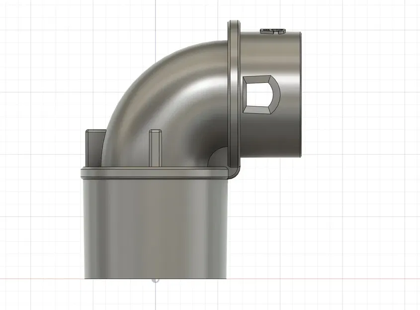 Bộ chuyển đổi cổng bụi 58mm với đầu nối ống BOSCH "click ... - Image 12