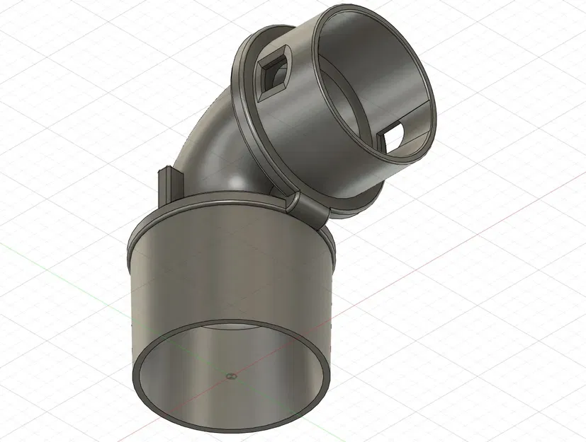 Bộ chuyển đổi cổng bụi 58mm với đầu nối ống BOSCH "click ... - Image 15