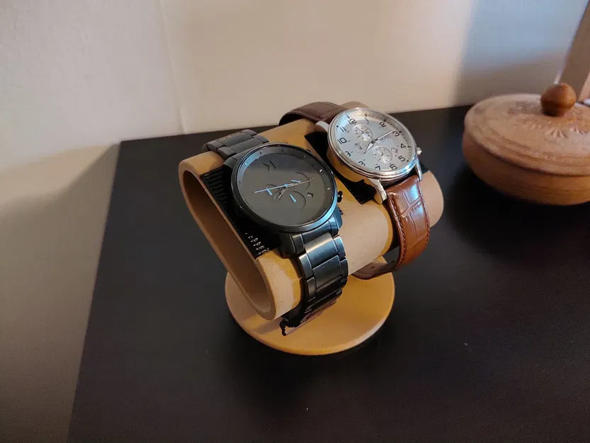 Giá đỡ đồng hồ đôi để trưng bày và lưu trữ - Image 1