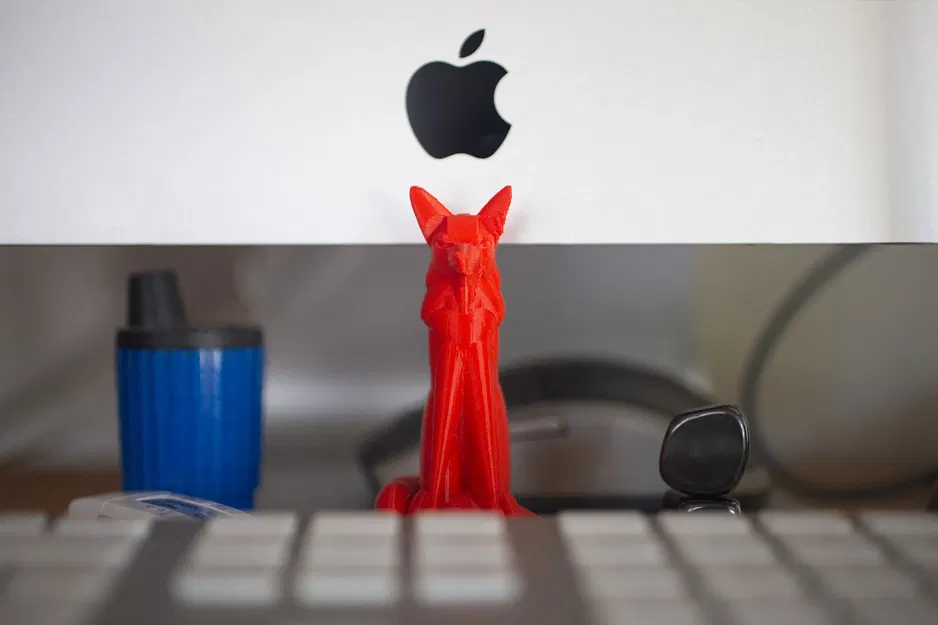 Giá đỡ màn hình trang trí hình chó Lucy đáng yêu - Image 1