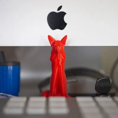 Giá đỡ màn hình trang trí hình chó Lucy đáng yêu