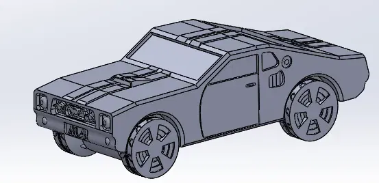 Mô hình xe Ford Mustang phong cách 1967 - Image 2