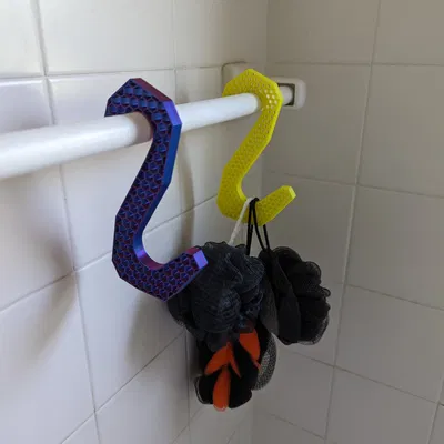 Móc treo đồ dùng tắm tiện lợi cho phòng tắm