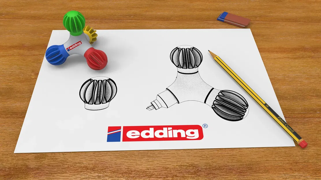 Bút màu cho trẻ em trang trí tường phòng khách - Image 1