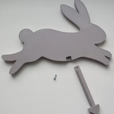 Trang trí thỏ cho vườn hoặc chậu hoa