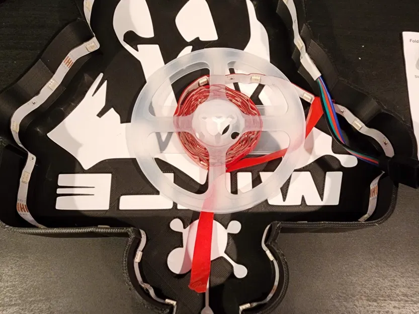 Hộp đèn LED với logo Wille từ phim Evangelion - Image 3