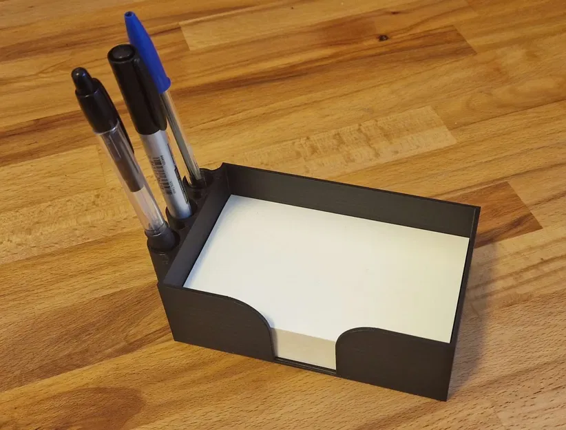 Giá đỡ ghi chú Post-It rộng cho văn phòng và bút - Image 1