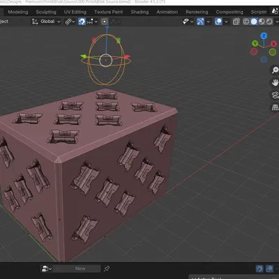 Đồ chơi xây dựng PrintABlok tương tác cho máy in 3D
