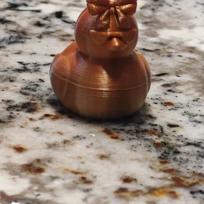 Vịt đáng yêu đeo kính râm và nơ thời trang