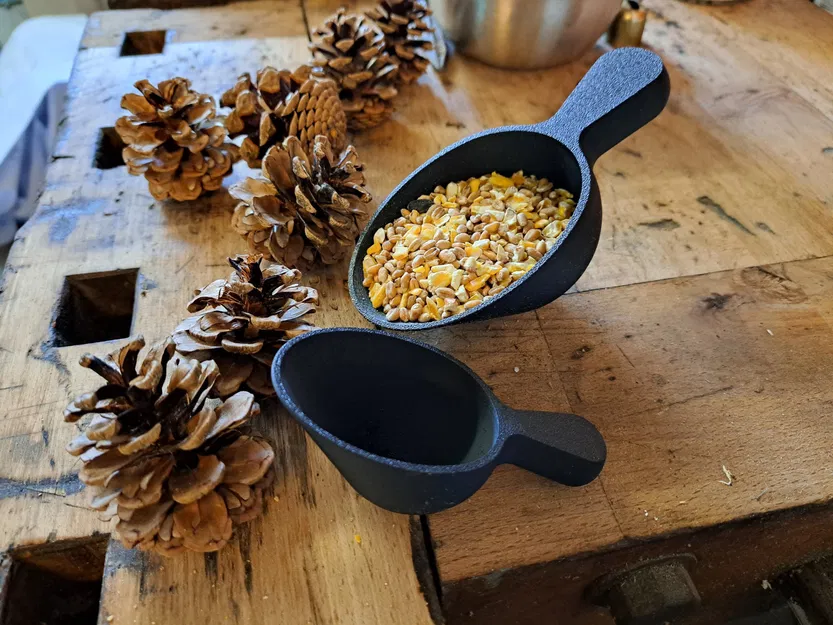 Cái xúc vật liệu hạt cho thức ăn gia cầm - Image 1