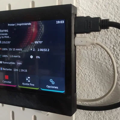 Vỏ màn hình LCD HDMI 7" CFsunbird cho Klipperscreen