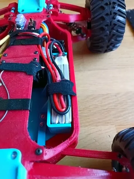 Giá đỡ pin cho xe buggy Cramer 4x4 V2 - Image 2