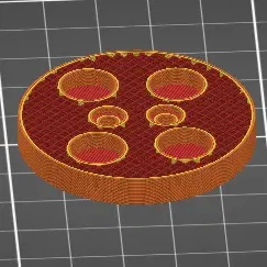 Bảng gắn 45mm với nam châm cho thiết bị như camera, cảm biến