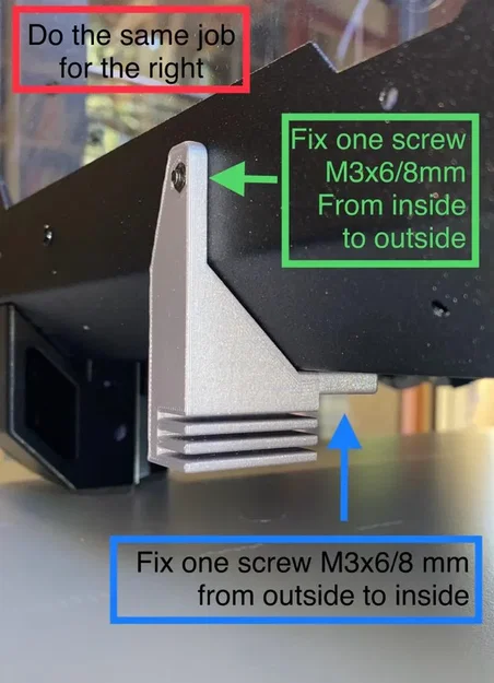 Giá đỡ tấm cho vỏ máy in 3D Prusa i3MK3S+ - Image 6