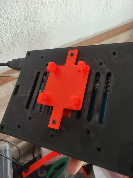 Giá đỡ màn hình HDMI 7" cho bảng Skadis - Image 2