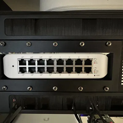 Giá đỡ Rack 2U cho Unifi US16POE