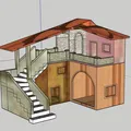 Nhà thờ Giáng sinh GT 21 thiết kế bằng SKETCHUP - Thumbnail 1