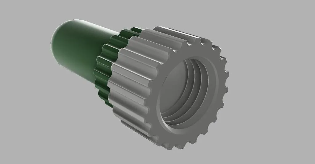 Bơm mỡ cho vòng bi LMU8 (đã chỉnh sửa ren) - Image 2