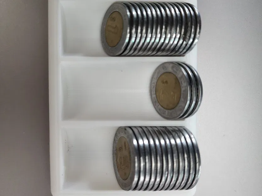 Giá đỡ tổ chức tiền xu $1, $2, $5 pesos Mexico - Image 2