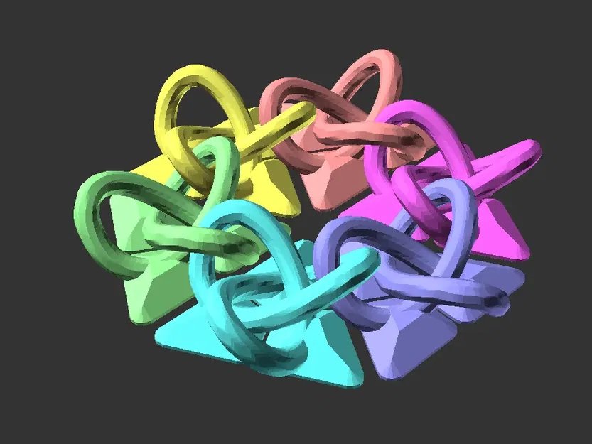 Giáp xích linh hoạt với mô-đun hình lục giác và tam giác - Image 2