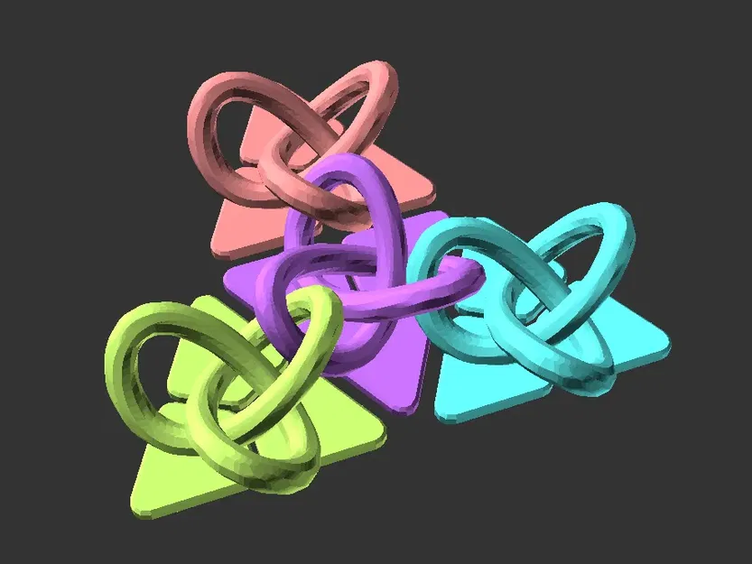 Giáp xích linh hoạt với mô-đun hình lục giác và tam giác - Image 6