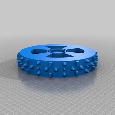 Bánh xe Husqvarna Automower 450X nhẹ và rộng hơn bánh xe gốc