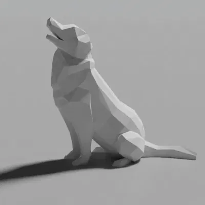 Chó Labrador Golden Retriever dễ thương làm giá đỡ đồ nhỏ