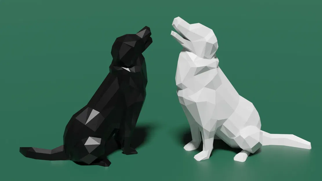 Chó Labrador Golden Retriever dễ thương làm giá đỡ đồ nhỏ - Image 2