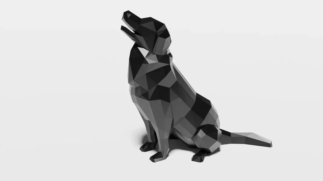 Chó Labrador Golden Retriever dễ thương làm giá đỡ đồ nhỏ - Image 6