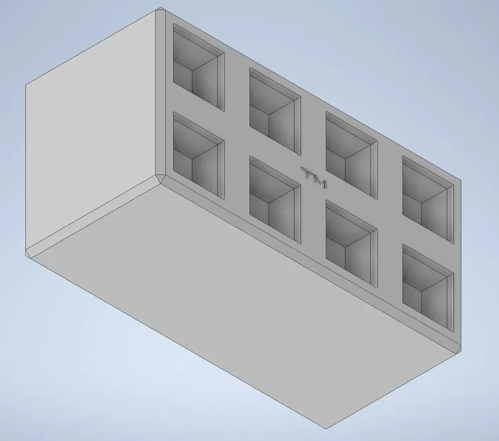 Gạch xếp chồng đơn giản 12 x 6 x 6 cm - Image 4