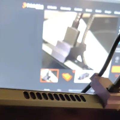 Giảm căng thẳng cáp cho cổng usb-c trên steam deck