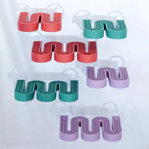 Kệ đựng xà phòng gắn tường với hệ thống hút chân không - Image 5