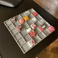 Khay đựng keycaps thủ công 6x6 cho bộ sưu tập nghệ thuật - Thumbnail 1
