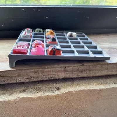 Khay đựng keycaps thủ công 6x6 cho bộ sưu tập nghệ thuật