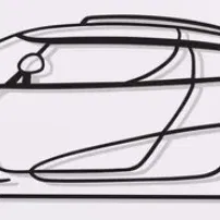 Giá đỡ tường Koenigsegg Agera Shilouette thiết kế độc đáo