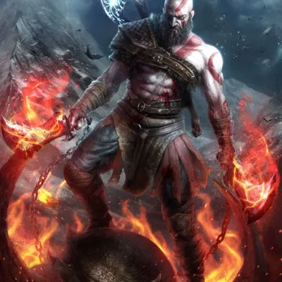 Mô hình Lithophane Kratos từ God Of War: Ragnarok
