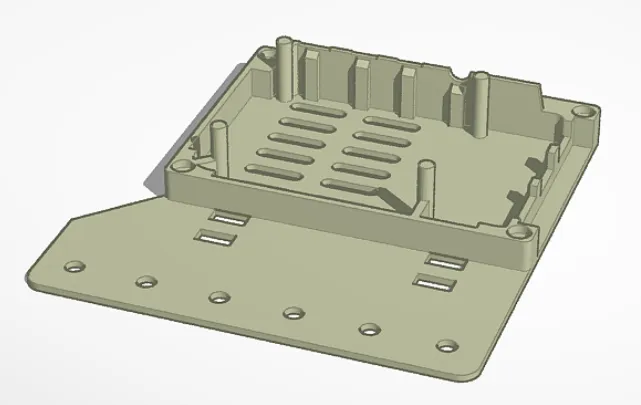 Hộp Raspberry PI 4 - phần mở rộng cho giá đỡ VESA 100 - Image 1
